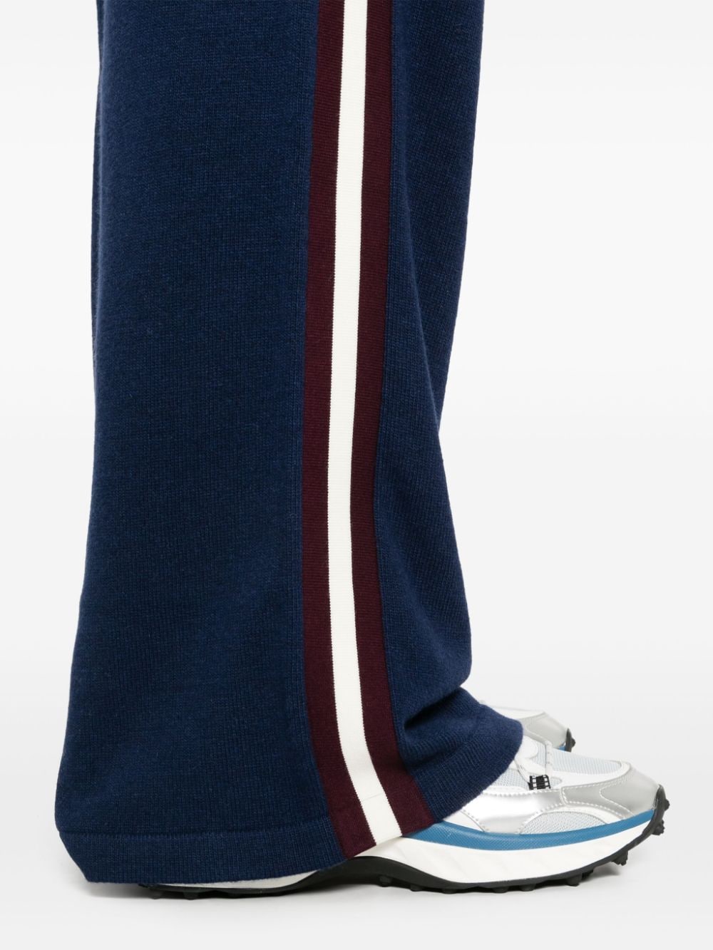 Shop Dsquared2 Logo-embroidered Track Trousers In Blue