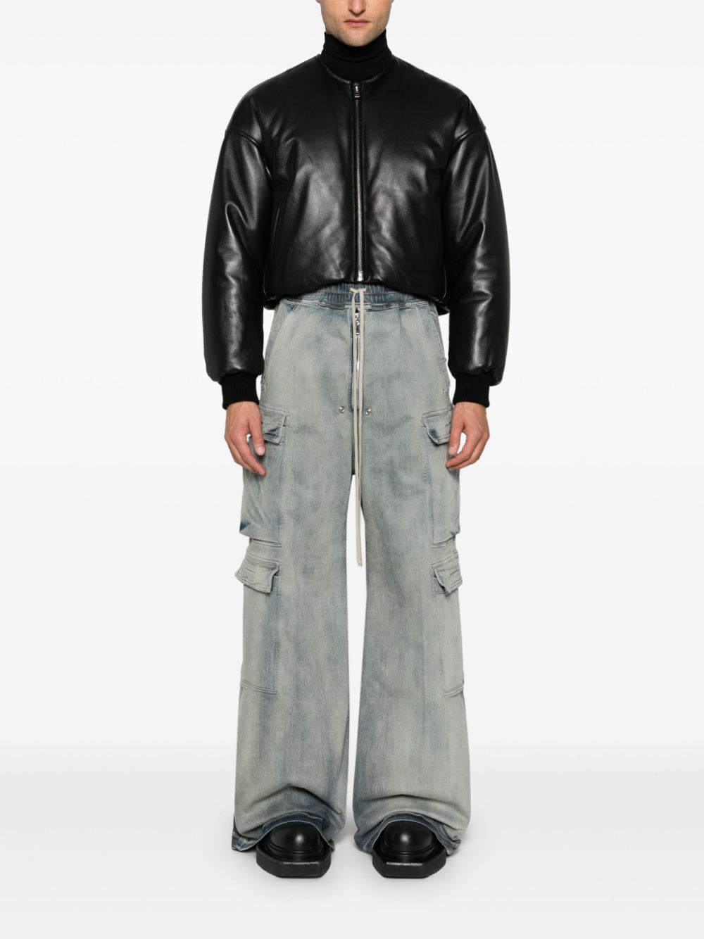 Rick Owens DRKSHDW Belas cargo Jumbo broek - Blauw