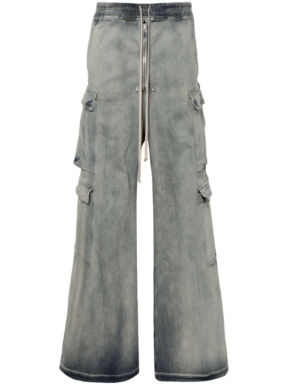 Rick Owens DRKSHDW Double Cargo Jumbo Trousers | Blue | FARFETCH