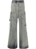 Rick Owens DRKSHDW Double Cargo Jumbo trousers - Blue