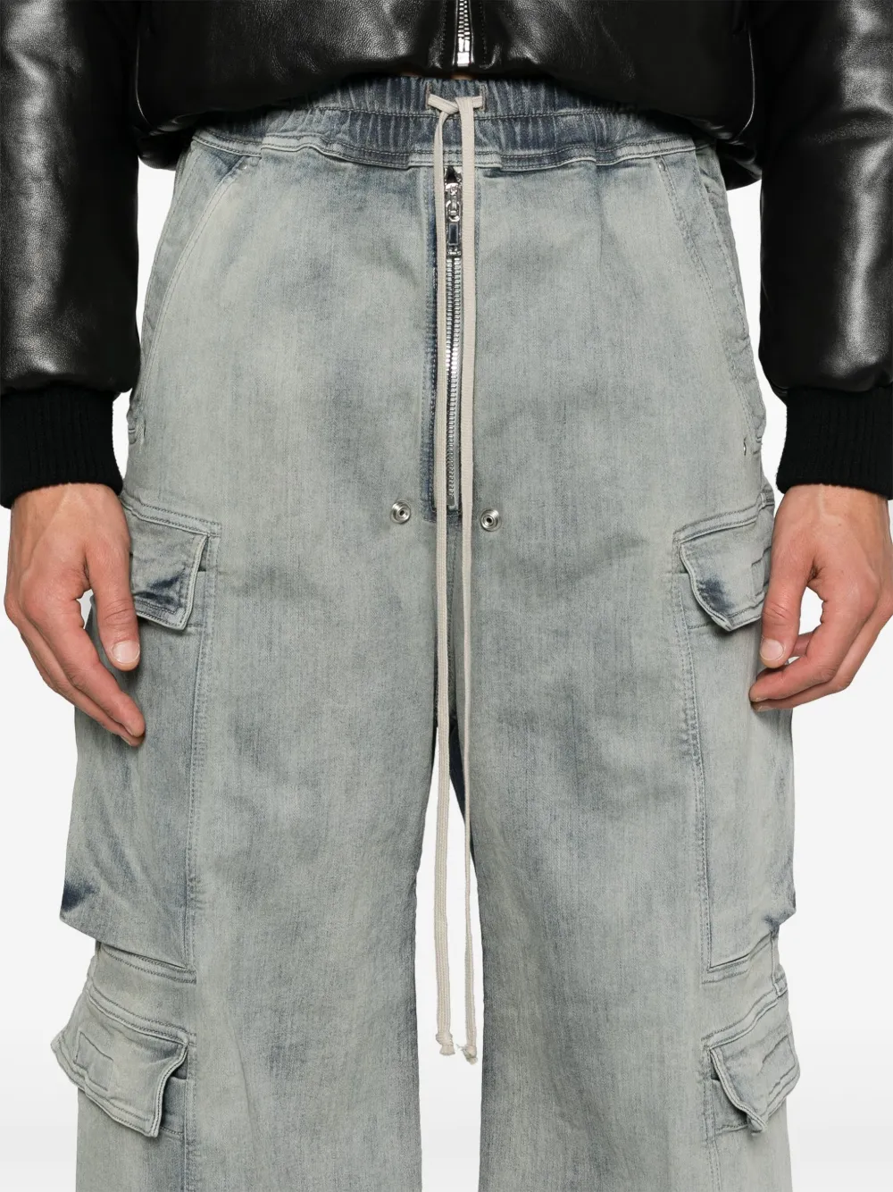 Rick Owens DRKSHDW Belas cargo Jumbo broek Blauw