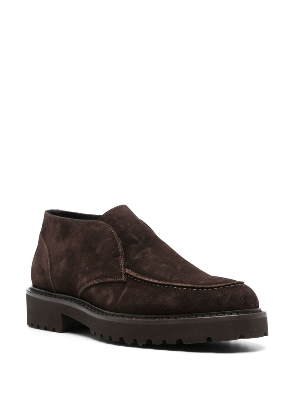 Doucal's suede loafers Brown