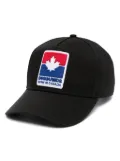 DSQUARED2 logo-embroidered cap - Black