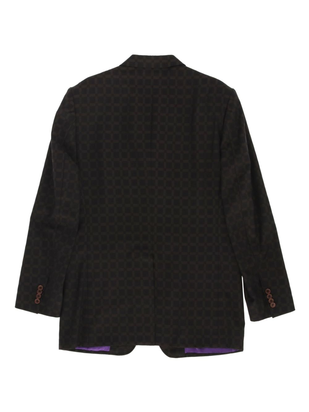 Dolce & Gabbana Pre-Owned 2000s geruite blazer - Bruin