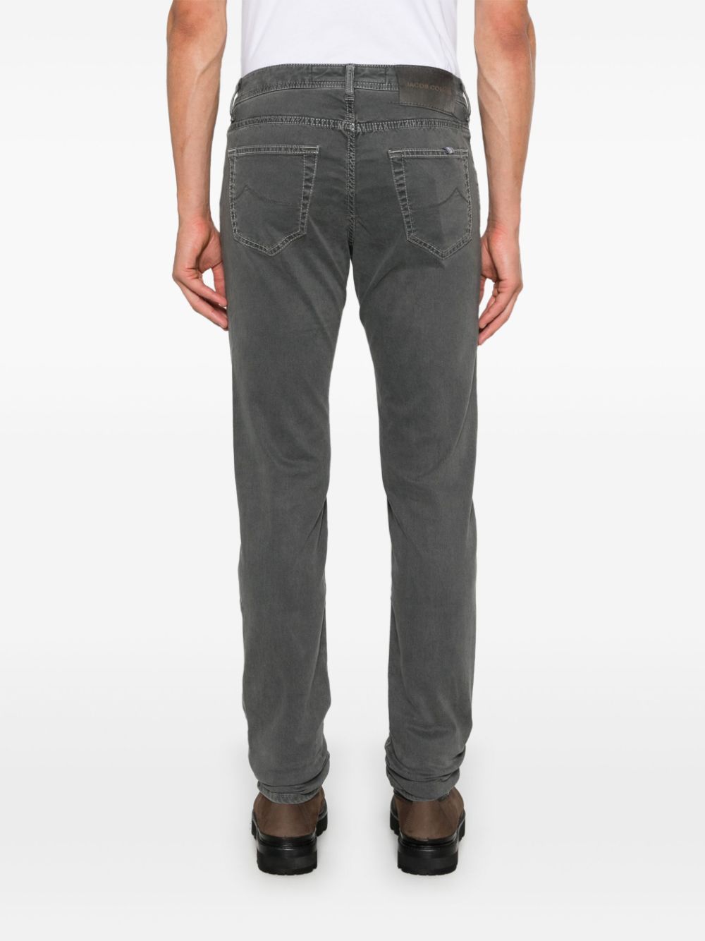 Shop Jacob Cohen Nick Jeans In Grey