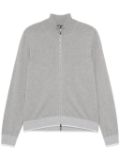 Peserico zip-up cardigan - Grey