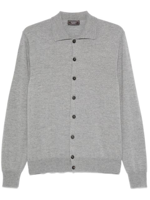 Peserico polo-collar cardigan