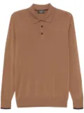 Peserico wool polo shirt - Brown