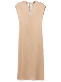 Peserico satin maxi dress - Neutrals