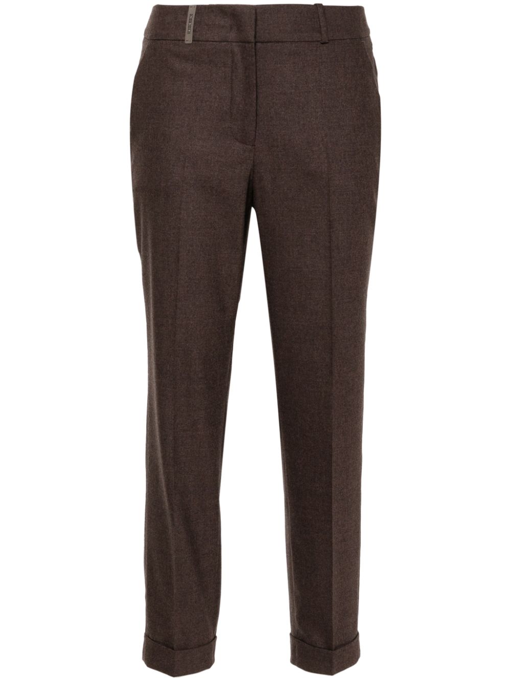 PESERICO FLANNEL TROUSERS 