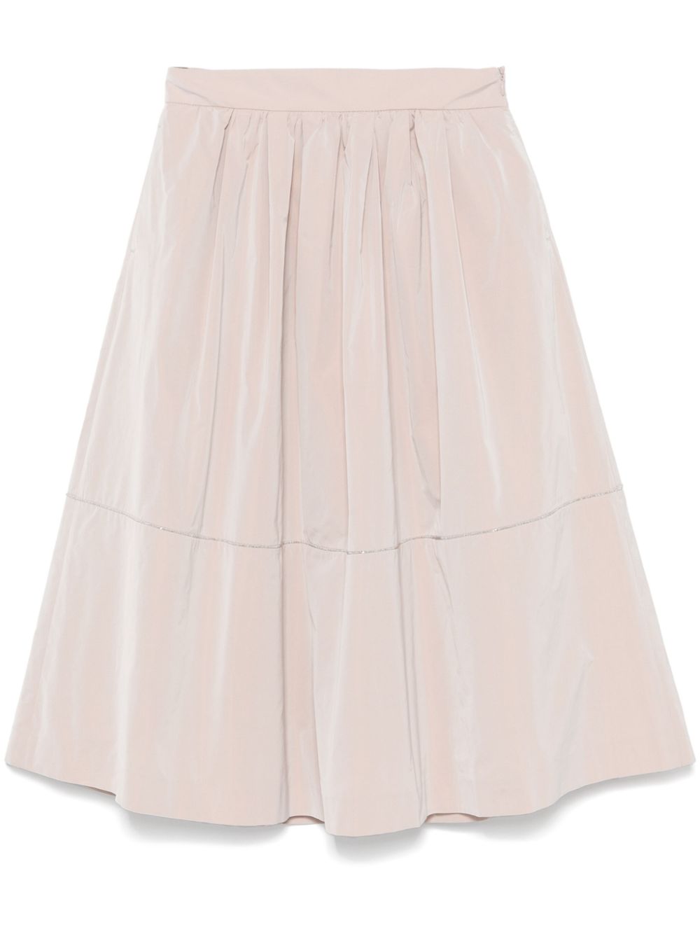 Peserico pleated midi skirt - Neutrals