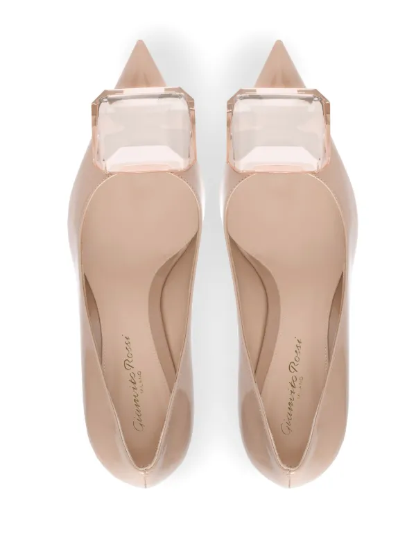 Gianvito Rossi 70mm Jaipur Pumps | Neutrals | FARFETCH