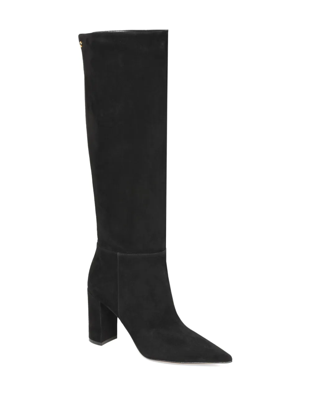 Gianvito Rossi 85 mm leren laarzen - Zwart