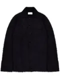 Laneus spread-collar shirt - Black