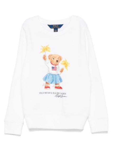 Polo Bear-motif sweatshirt