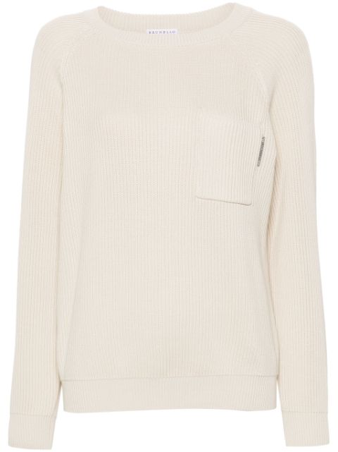 Brunello Cucinelli ribbed-knit sweater Women