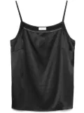 Peserico beaded trim tank top - Black