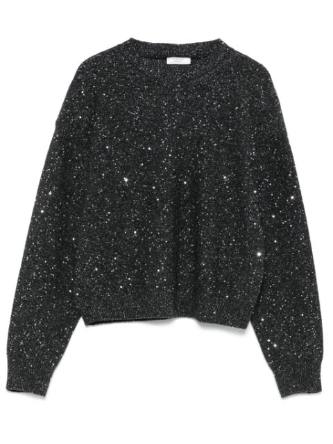 Peserico sequin-embellished knitted sweater