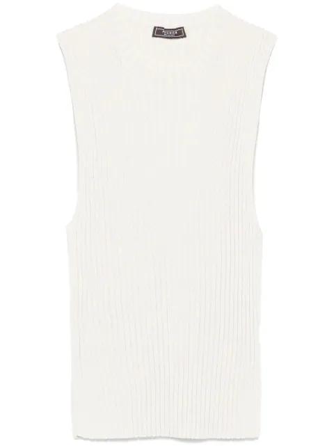 Peserico camiseta de tejido fino de canalé