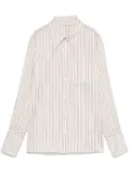 Peserico striped shirt - White