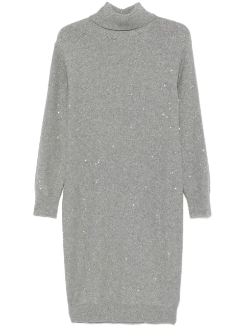 Peserico sequinned midi dress