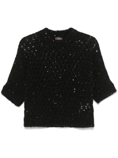 Peserico sequin-embellished sweater