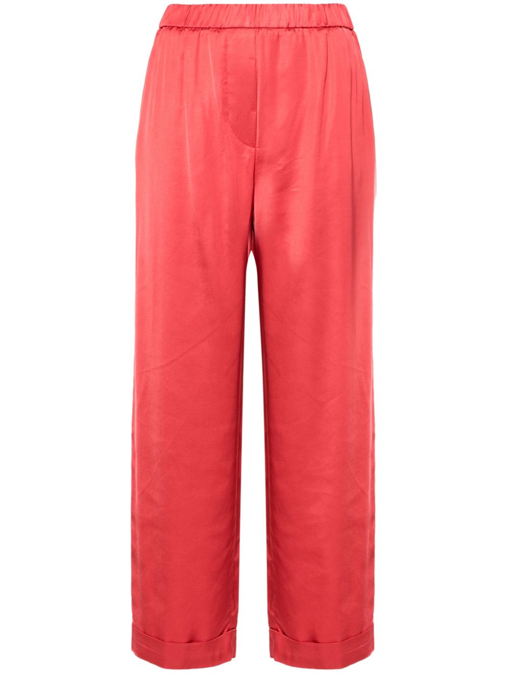 Peserico palazzo trousers - Red