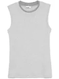 Peserico layered tank top - Grey