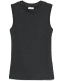 Peserico layered tank top - Grey