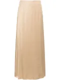 Peserico satin maxi skirt - Neutrals