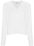 Peserico V-neck sweater - White