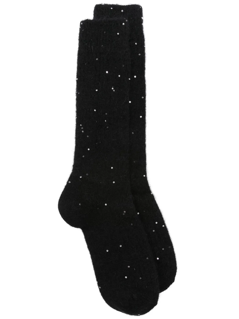 Peserico sequined socks - Black