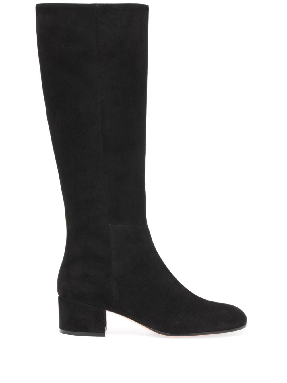 Shop Gianvito Rossi 45mm Joelle Boots In Black