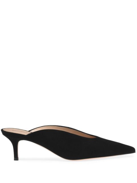 Gianvito Rossi suede mules Women