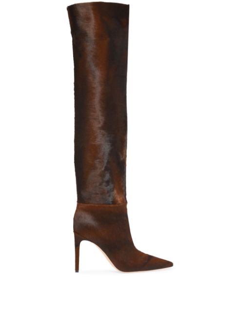 Gianvito Rossi 100mm leather boots Women