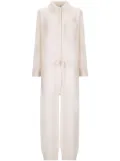 Laneus ribbed knit jumpsuit - White