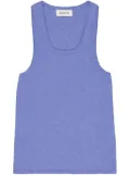 Laneus knitted tank top - Blue