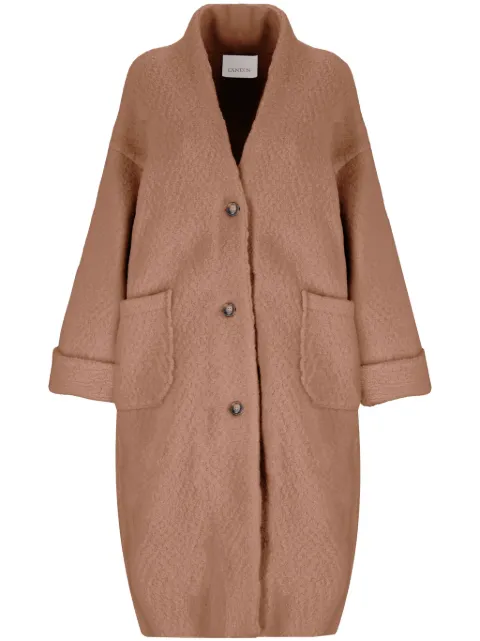 Laneus single-breasted coat 