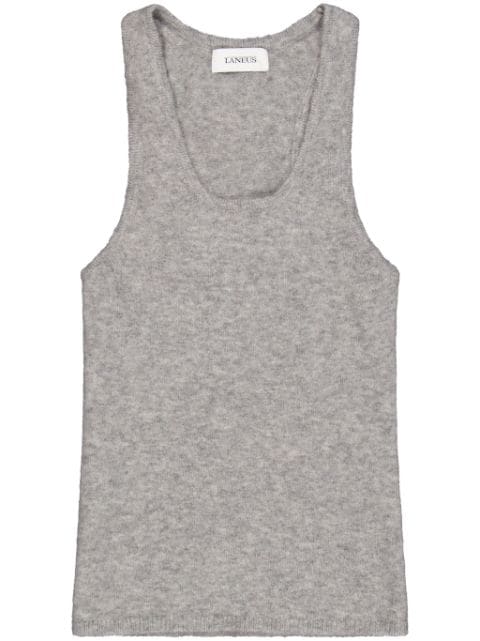 Laneus knitted tank top