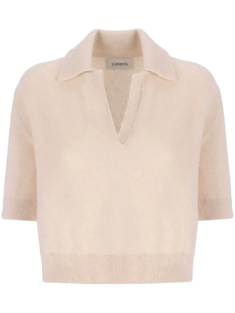 Laneus short-sleeve polo top