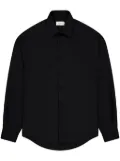 Laneus spread-collar shirt - Black