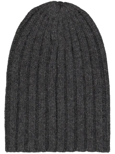 Laneus ribbed-knit beanie