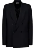 Laneus double breasted blazer - Black