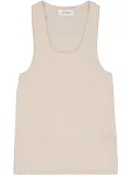 Laneus knitted tank top - Neutrals