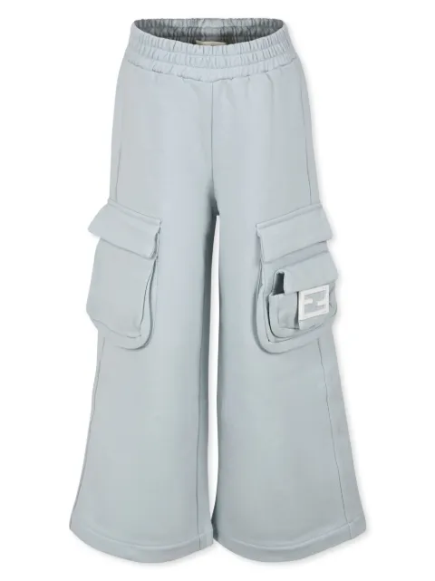 Fendi Kids cotton cargo trousers