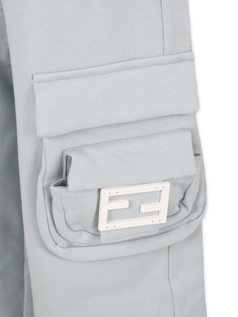 Fendi Kids Cargo broek Blauw