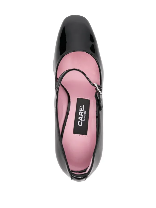 Carel Paris 75mm Leather Pumps | Black | FARFETCH