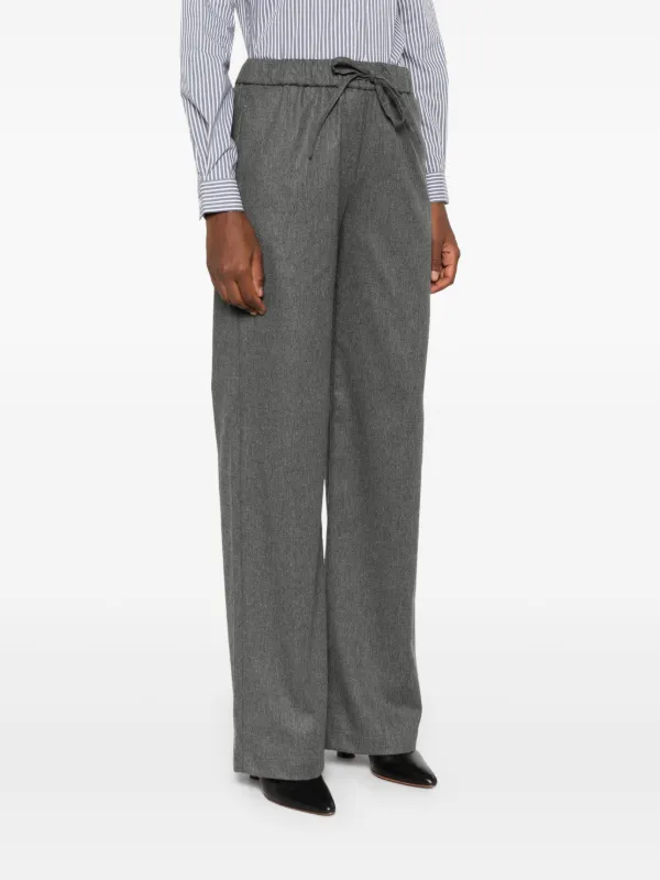 Fay straight-leg Trousers | Grey | FARFETCH CA
