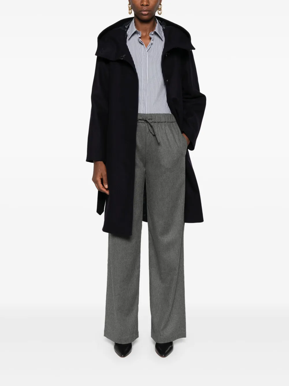 Fay Straight broek - Grijs