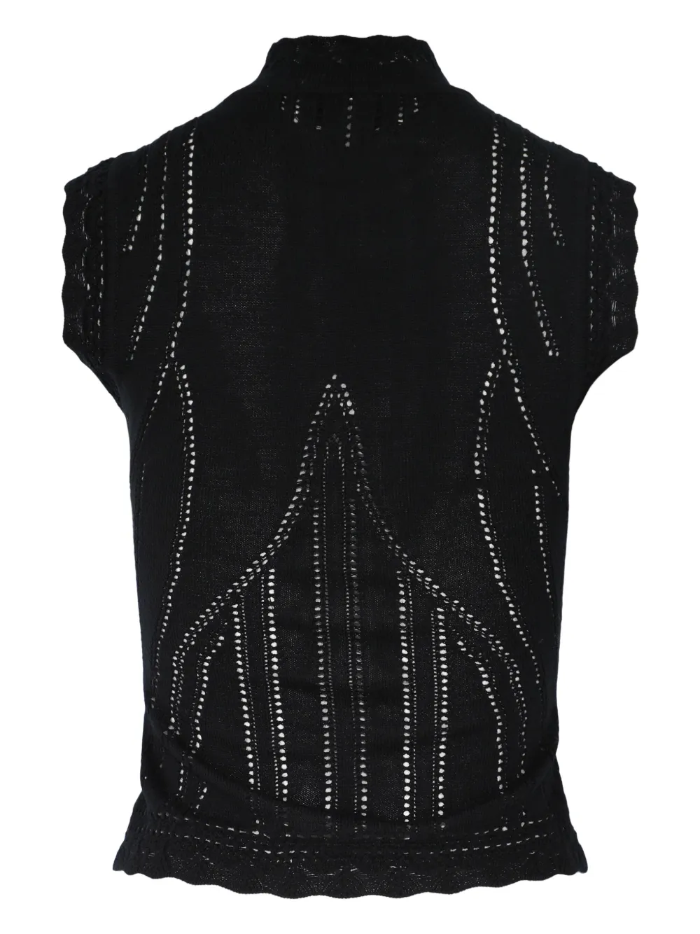 Sea Paxton gebreide top - Zwart